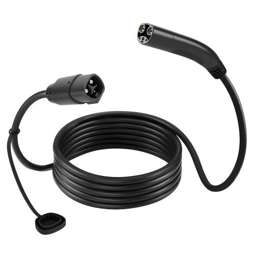EV Charger Extension Cable for Tesla, 48Amp 21 ft Max 240V 11.52 kW with NACS Plug, EV Extension Cord for Level 1/2 Tesla Mobile/Wall Connector/Destination Charger, Model Y/X/3/S, Carrying Bag
