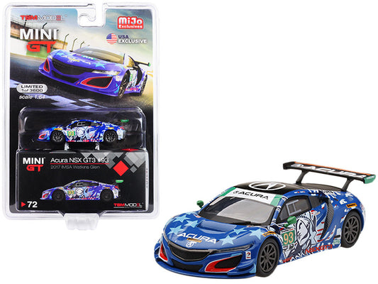 Acura NSX GT3 #93 "Statue of Liberty" 2017 IMSA Watkins Glen Limited Edition to 3600 pieces Worldwide 1/64
