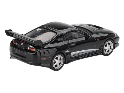 Toyota Supra "VeilSide Combat V-II" Black Limited Edition 1/64 Diecast Model Car by Mini GT
