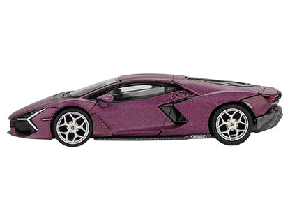 Lamborghini Revuelto Viola 30th Matt Purple Metallic Limited Edition 1/64 Diecast Model Car by Mini GT