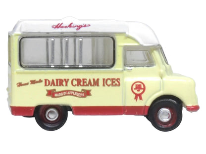 Bedford CA Ice Cream Van "Hockings Dairy Cream Ice" Cream with White Top 1/148 (N) Scale Diecast Model Car by Oxford Diecast