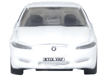 Jaguar XF RHD (Right Hand Drive) Polaris White 1/148 (N) Scale Diecast Model Car by Oxford Diecast