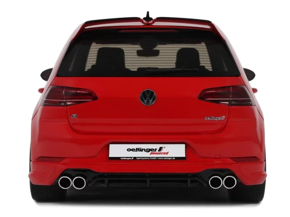 2018 Volkswagen Golf 7.5 R Oettinger Body Kit Tornado Red Limited Edition to 999 pieces Worldwide 1/18 Model Car by Otto Mobile