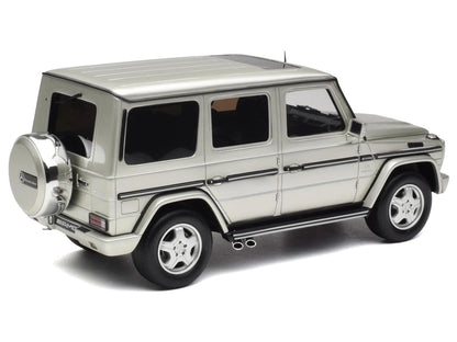 2003 Mercedes-Benz G-Class 55 AMG Iridium Silver Metallic Limited Edition to 999 pieces Worldwide 1/18 Model Car by Otto Mobile