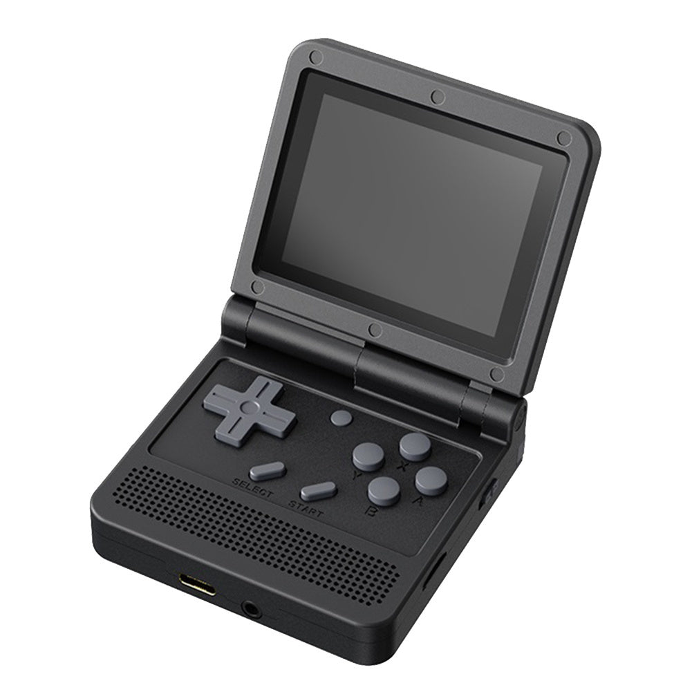 V90 Handheld Folding Game Console 3.0 Inch Screen with Built-in 15000 Games 1020mAh Rechargeable Battery 64GB Red