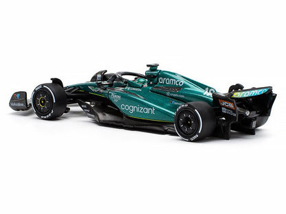 Aston Martin AMR23 #18 Lance Stroll Formula One F1 World Championship 2023 1/64 Diecast Model Car by Pop Race