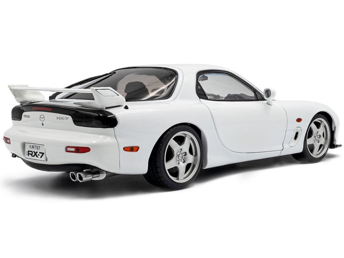 2001 Mazda RX7 Type RS (FD3S) RHD (Right Hand Drive) White 1/18 Diecast Model Car by Solido