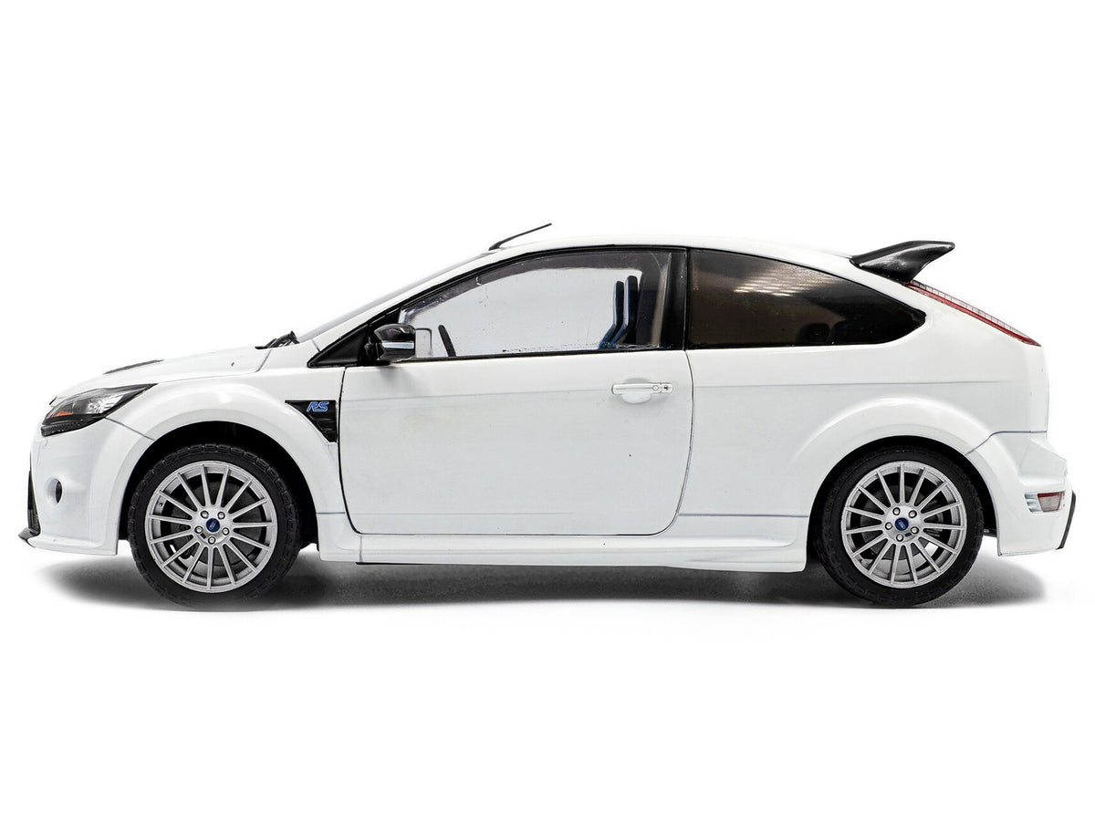 2009 Ford Focus RS MK2 Frozen White 1/18 Diecast Model Car by Solido