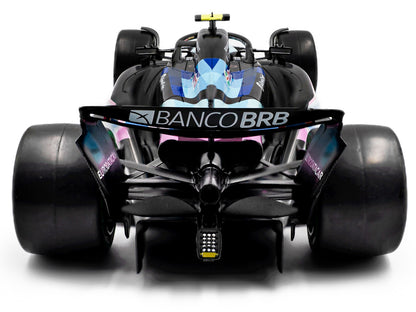 Alpine A524 #31 Esteban Ocon "BWT" 2nd Place F1 "Sao Paulo GP" (2024) "Competition" Series 1/18 Diecast Model Car by Solido