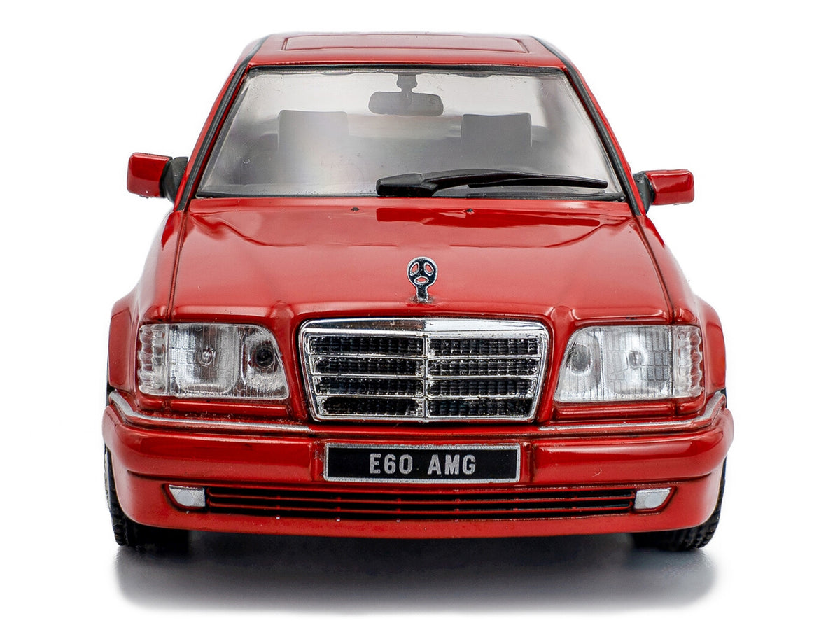 1994 Mercedes-Benz (W124) E60 AMG Signal Red 1/43 Diecast Model Car by Solido