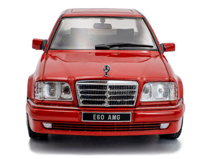 1994 Mercedes-Benz (W124) E60 AMG Signal Red 1/43 Diecast Model Car by Solido