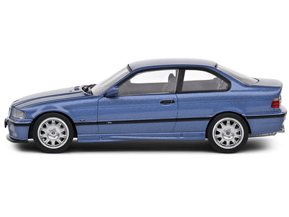 1999 BMW E36 M3 Coupe Estoril Blue Metallic 1/43 Diecast Model Car by Solido