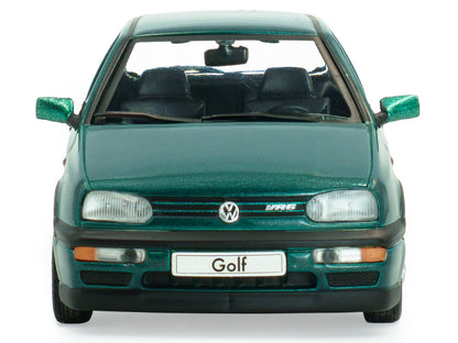 1994 Volkswagen Golf MKIII VR6 Dragon Green Pearl 1/43 Diecast Model Car by Solido