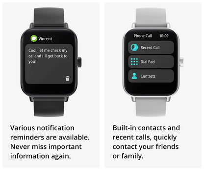 COLMI P81 Voice Calling Smart Watch Ultra 1.9 inch Screen 24H Health Monitor 100+ Sports Modes 100+ Watch Faces Smartwatch