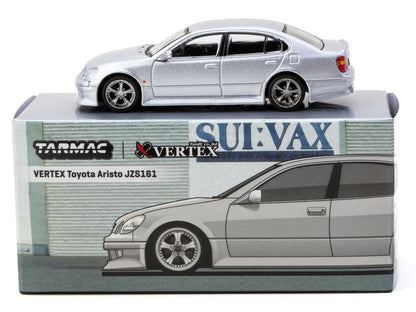 Toyota Vertex Aristo JZS161 RHD – Silver Metallic | Global64 Series 1:64 Diecast by Tarmac Works