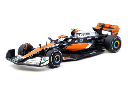 Tarmac Works 1/64 McLaren MCL60 #4 Lando Norris – 2023 British GP 2nd Place | Global64 Series