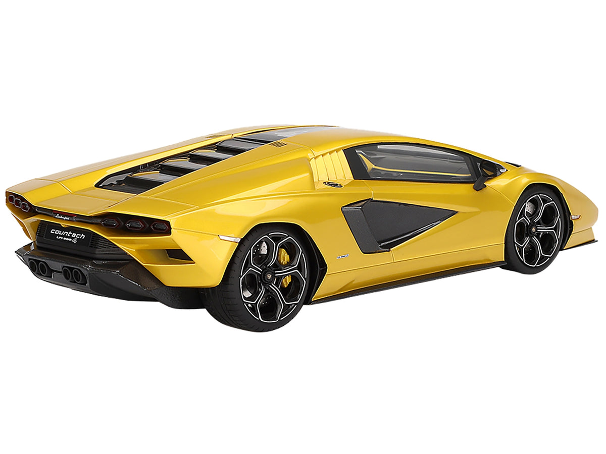 Lamborghini Countach LPI 800-4 New Giallo Orion Gold Metallic 1/18 Model Car