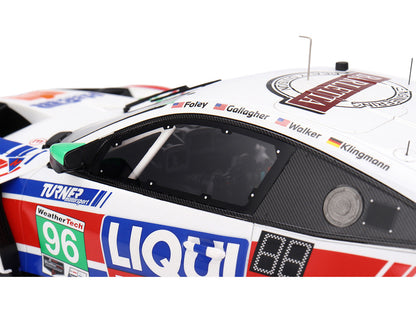 BMW M4 GT3 EVO #96 Robby Foley - Patrick Gallagher - Jens Klingmann - Jake Walker "Turner Motorsport" IMSA "Hours of Daytona" (2025) 1/18 Model Car by Top Speed