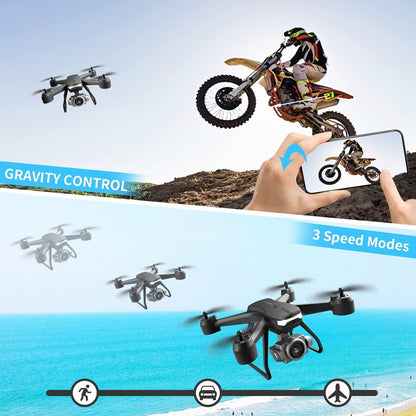 V14 Professional Drone 6K HD Dual Camera WIFI FPV Portable RC Quadcopter