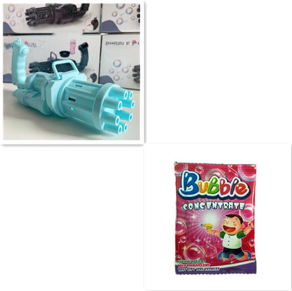 Kids Toy Bath Toys Bubble Gun Machine Toys For Kids Plastic Machine Gun Toy