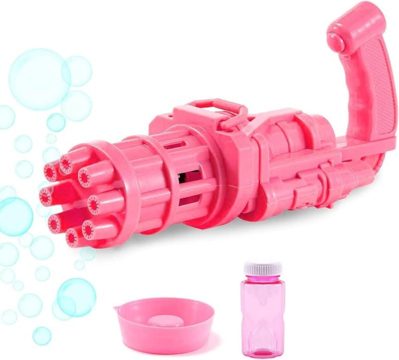 Kids Toy Bath Toys Bubble Gun Machine Toys For Kids Plastic Machine Gun Toy