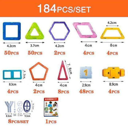 Magnetic Building Construction Set for Kids