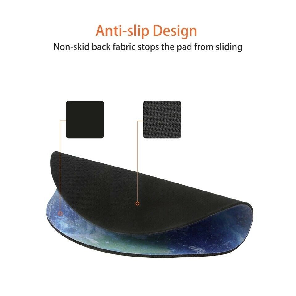 Non-Slip Round Mouse Pad for Gaming