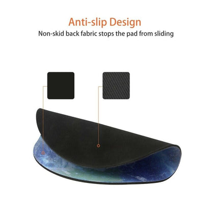 Non-Slip Round Mouse Pad for Gaming