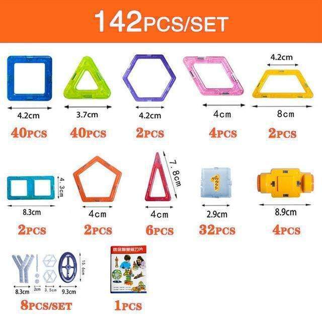 Magnetic Building Construction Set for Kids