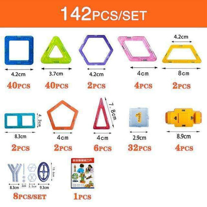 Magnetic Building Construction Set for Kids