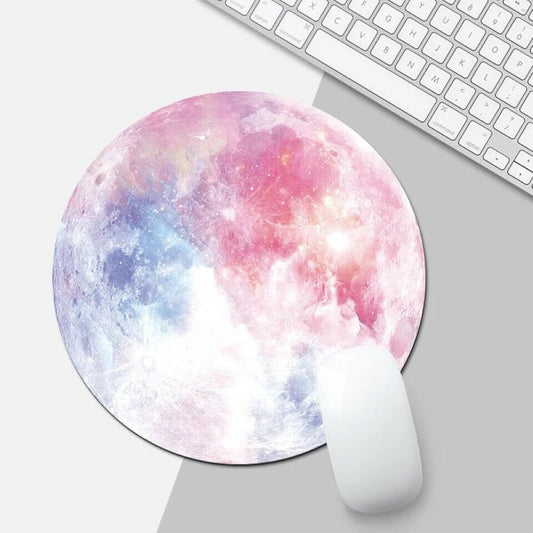 Non-Slip Round Mouse Pad for Gaming