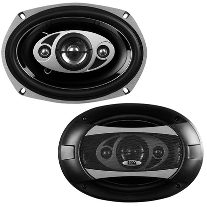 6x9 Inch Car Speakers | 800W Per Pair | 4-Way Full Range | Rubber Surround | Sold in Pairs